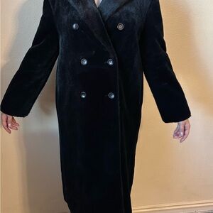 Faux fur coat by Zara